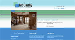 Desktop Screenshot of mccarthytile.com